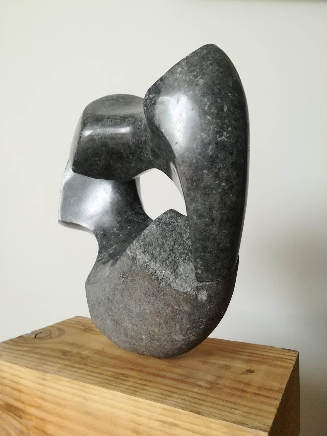 Abstracción — Piedra basalto