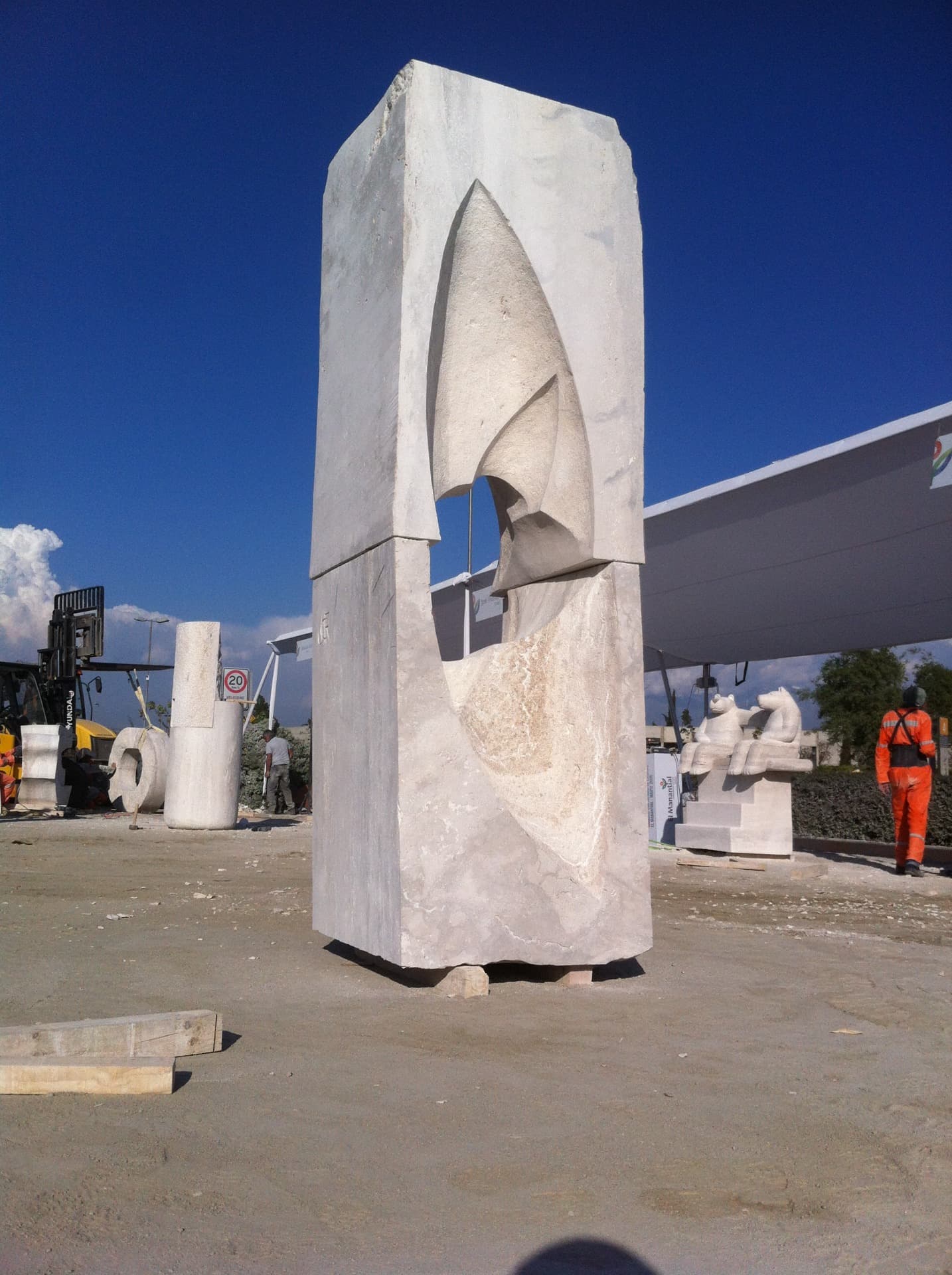 Escultura de José Miguel Cárcamo